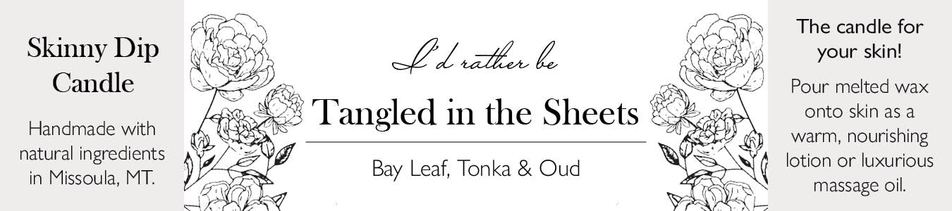 Skinny Dip Candle 4oz (Tangled in the Sheets)