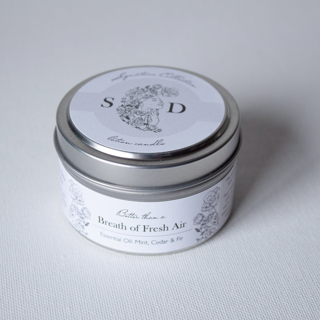 Skinny Dip Candle 4oz (Breath of Fresh Air EO)