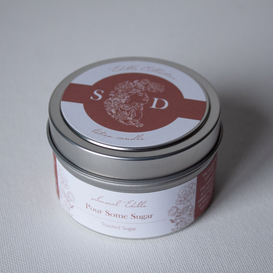 Sensual Edible Candle 4oz (Pour Some Sugar)